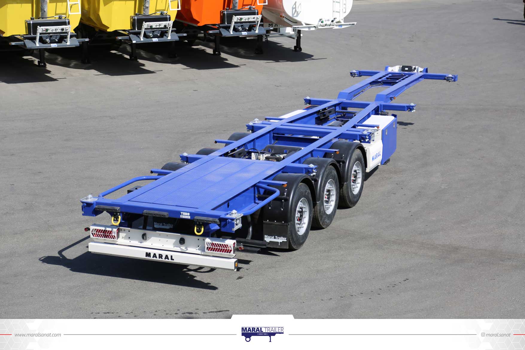 chassis semi trailer jumbo
